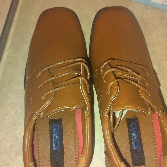 Josmo Brown Kids Dress Shoes - Picture 2 of 4